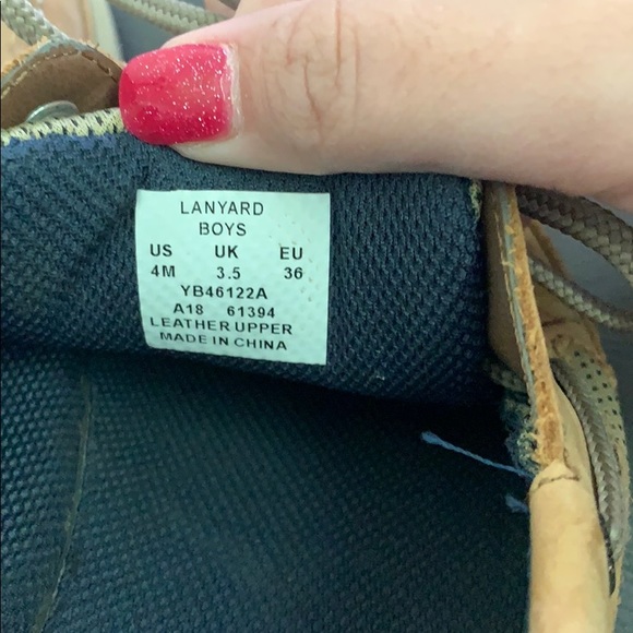 Sperry Boys size 4m - Picture 3 of 3